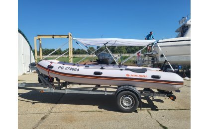 KOLIBRI KM 450 DSL + Mercury F 9,9 MH