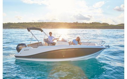 Quicksilver 605 Open + Mercury F 150 XL EFI